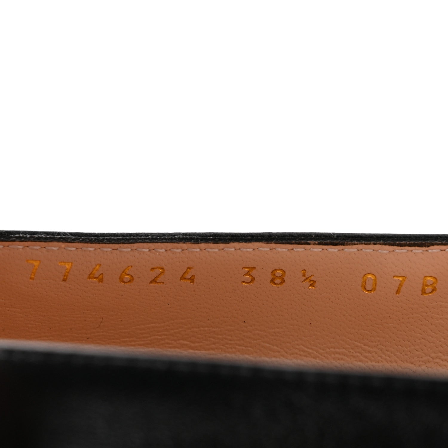 Gucci Malaga Kid Horsebit 75mm Pumps 38.5 Black 9 of 10