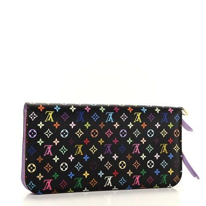 Louis Vuitton Monogram Multicolor Insolite Wallet Black Violet 3 of 8