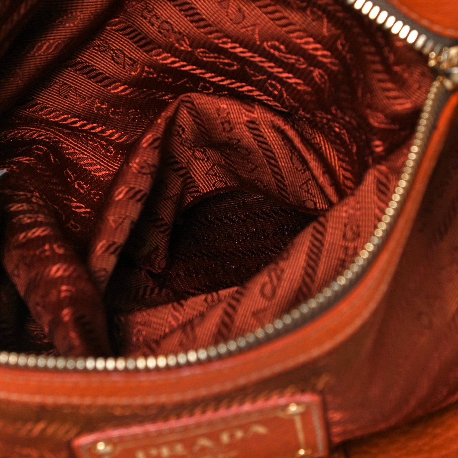 Prada Vitello Daino Shopping Satchel 10 of 10