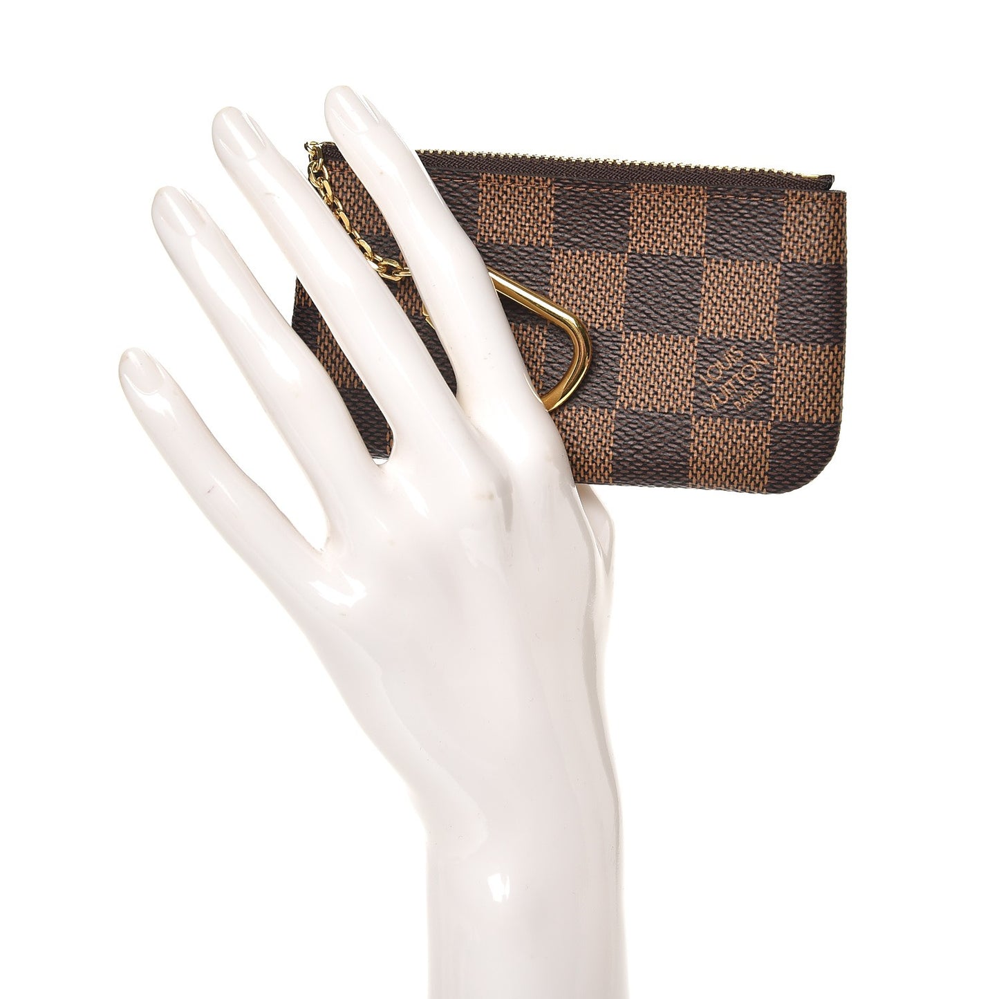 Damier Ebene Key Pouch