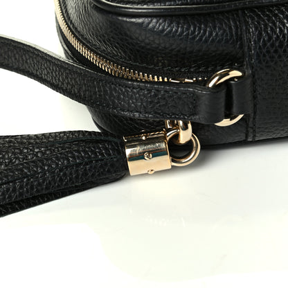 Gucci Pebbled Calfskin Small Soho Disco Bag Black 7 of 7