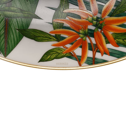 Hermes Porcelain Passifolia Dessert Plate N°2 Set of 2 7 of 9