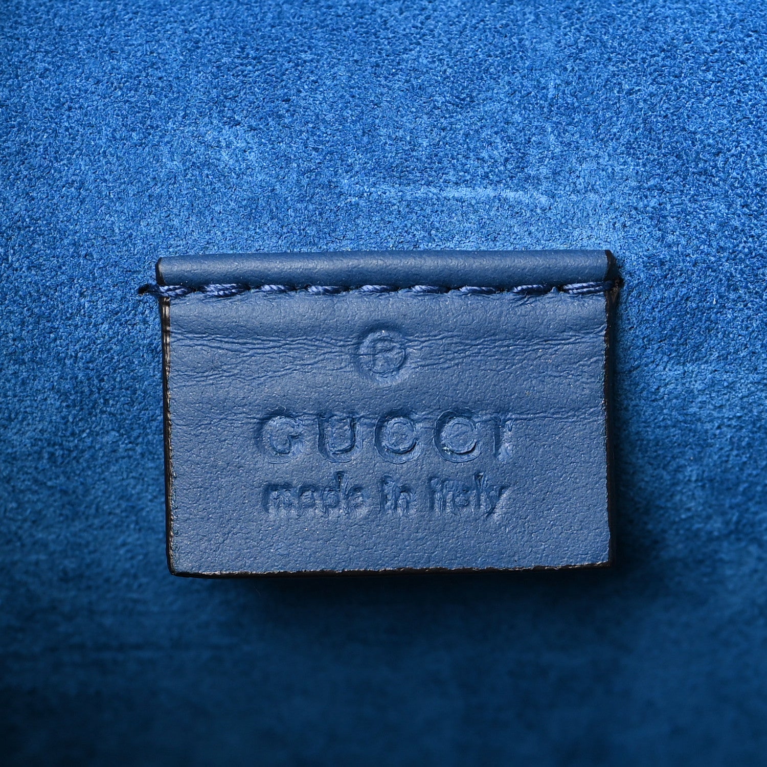 Gucci GG Supreme Monogram Blooms Medium Dionysus Shoulder Bag Beige Navy Vintage Blue 6 of 9