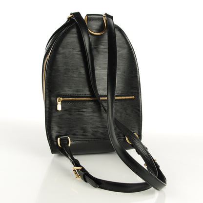 Louis Vuitton Epi Mabillon Backpack Black 3 of 7