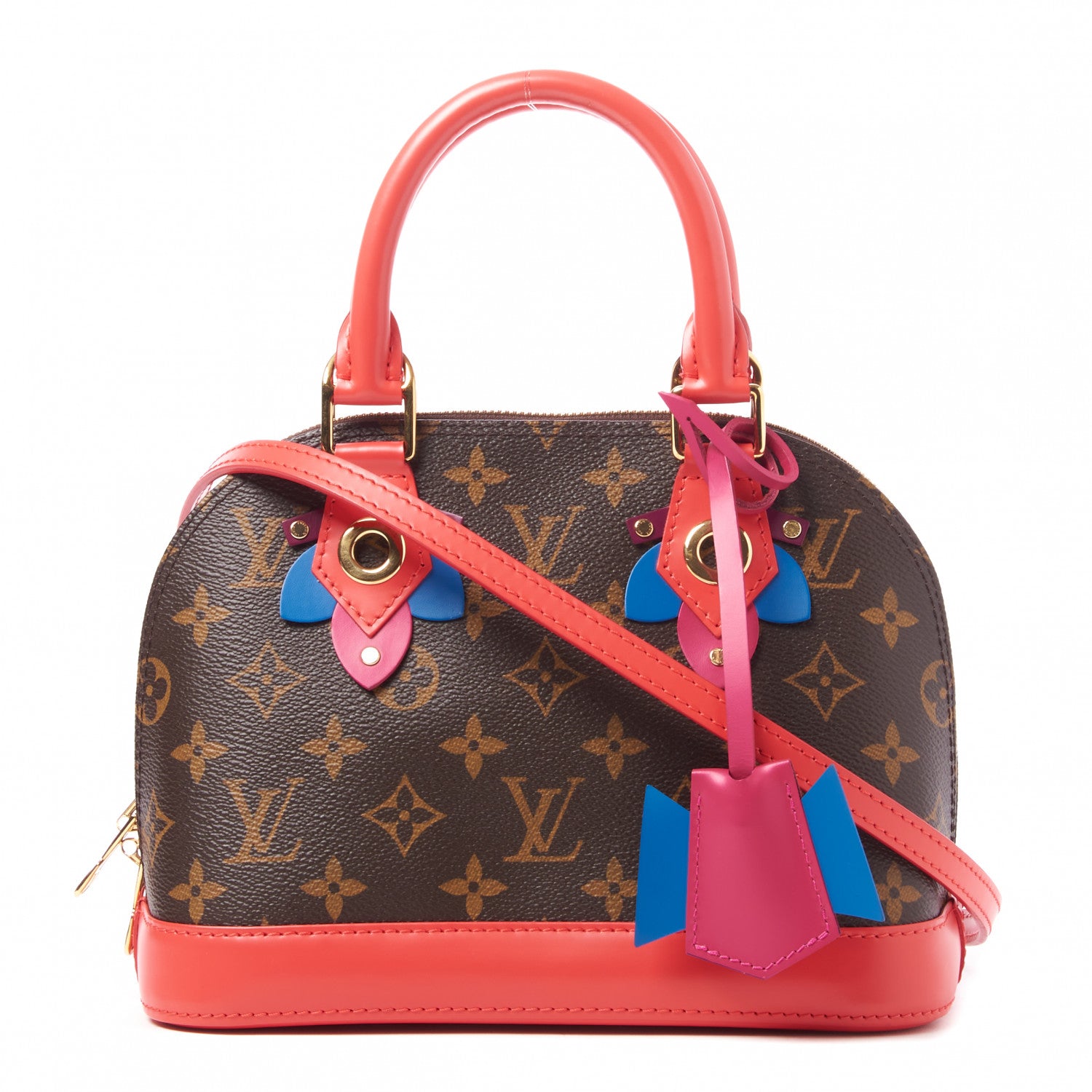 Louis Vuitton Monogram Totem Alma BB Flamingo 1 of 7