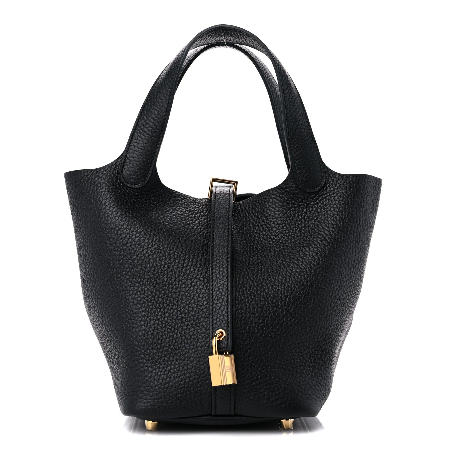 Hermes Taurillon Clemence Picotin Lock 18 PM Black 1 of 10