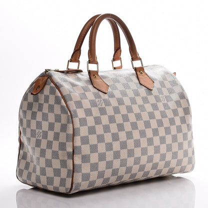 Louis Vuitton Damier Azur Speedy 30 3 of 15