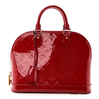Louis Vuitton Vernis Alma PM Rose Indien 1 of 9