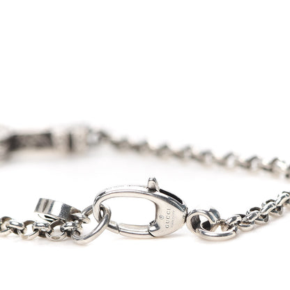 Gucci Sterling Silver Double G Key Bracelet 4 of 6