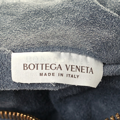 Bottega Veneta Suede Calfskin Intrecciato Teen Jodie Hobo Thunder 6 of 10