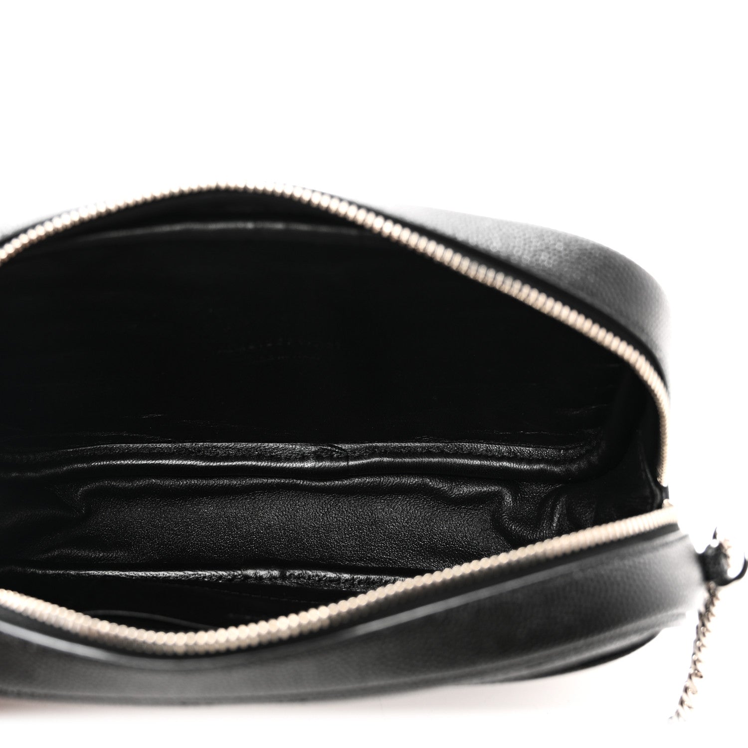 Saint Laurent Grain De Poudre Matelasse Monogram Mini Lou Camera Bag Black 5 of 11