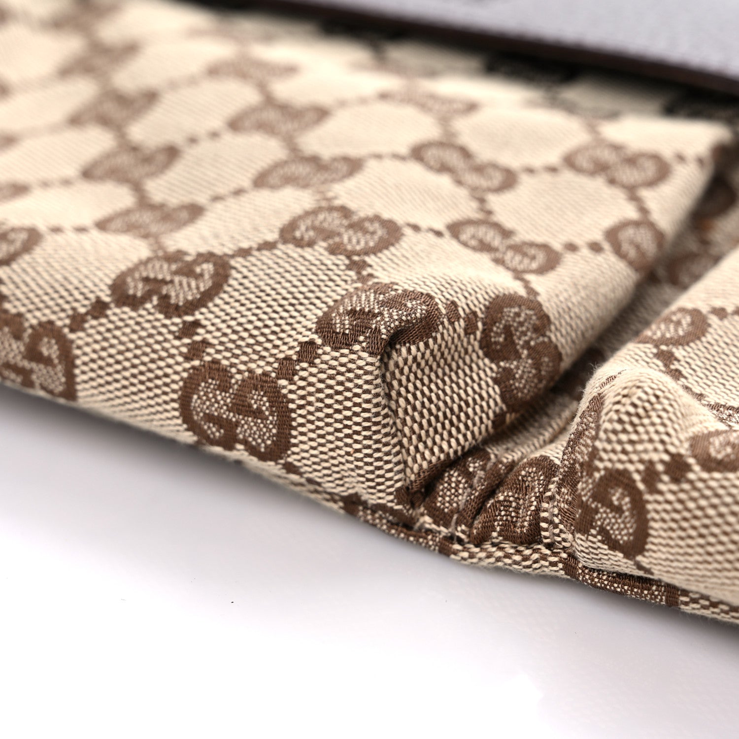 Gucci GG Monogram Double Pocket Belt Bag Dark Brown 11 of 16