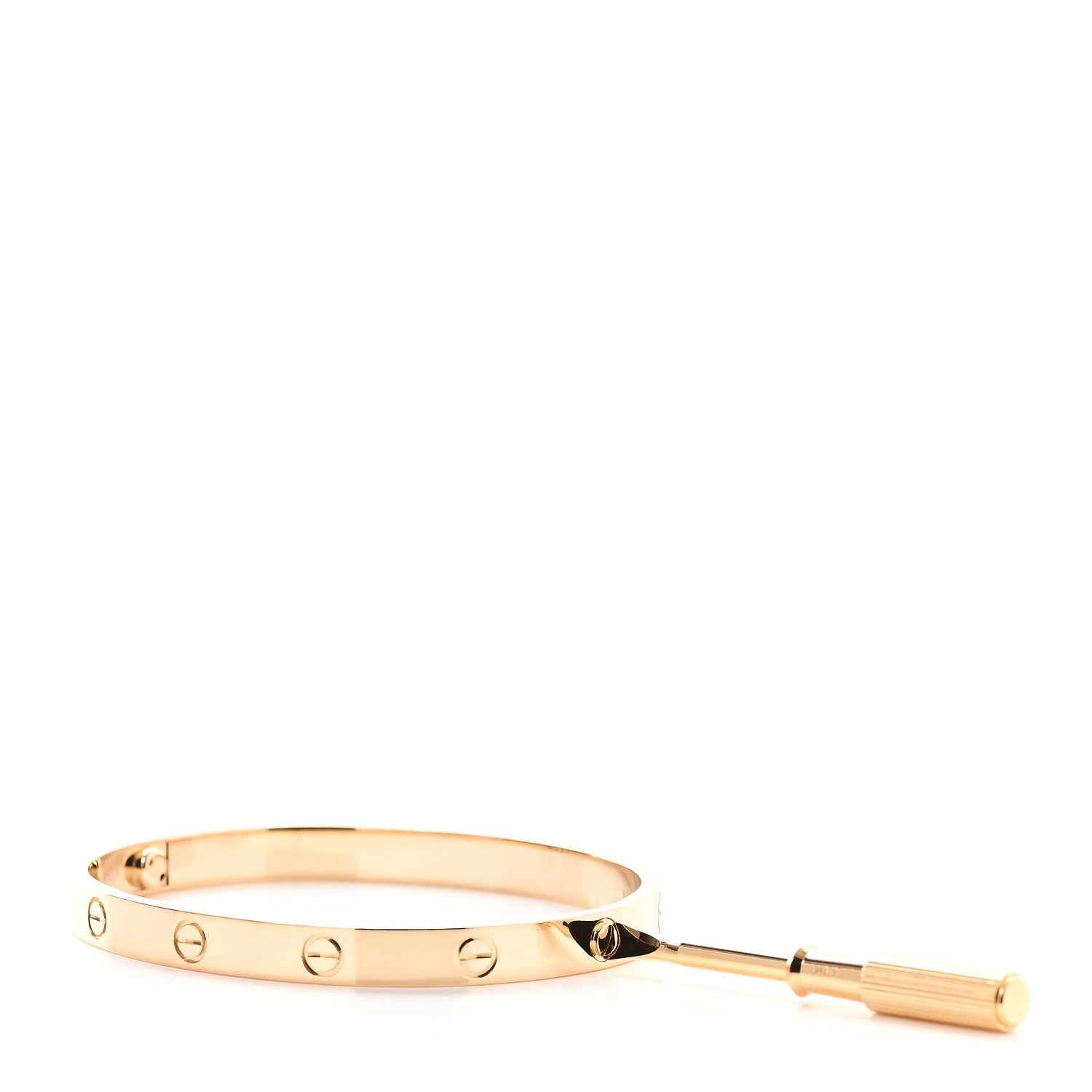 Cartier 18K Yellow Gold LOVE Bracelet 18 4 of 7