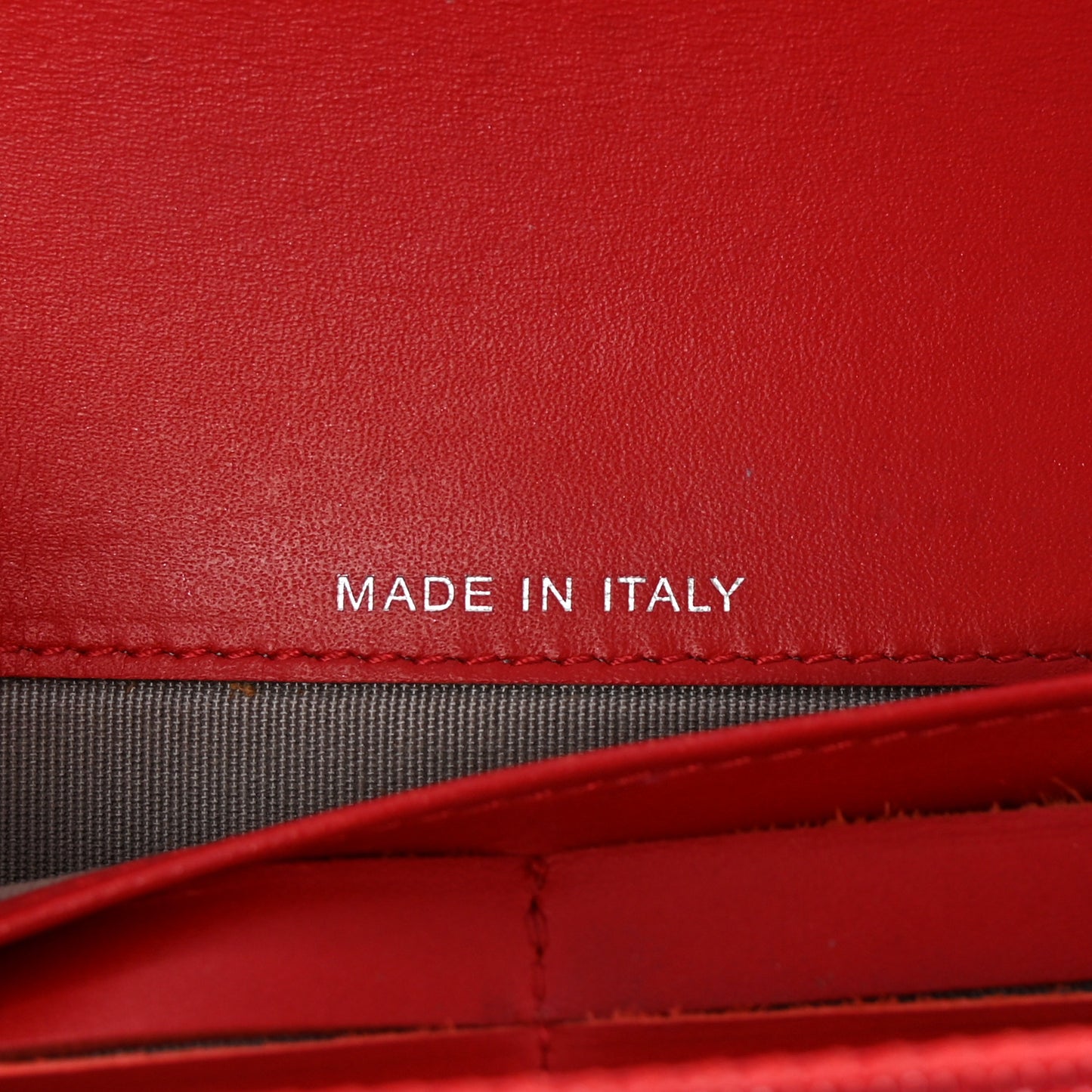 Caviar Timeless CC Large Flap Wallet Red