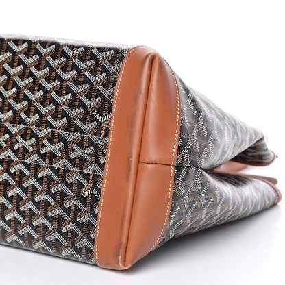 Goyard Goyardine Bellechasse Biaude MM Tote Black Gold 8 of 17