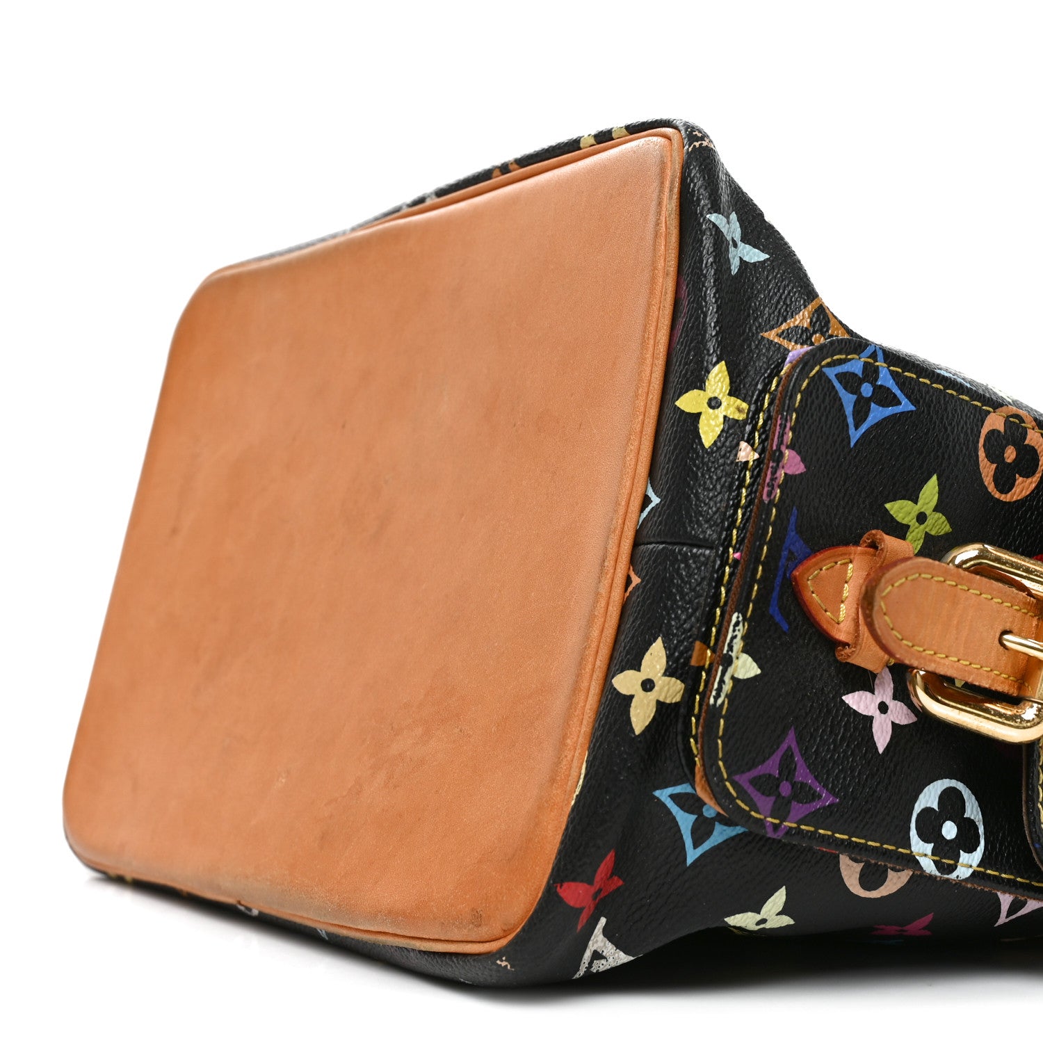 Louis Vuitton Monogram Multicolor Petit Noe Black 8 of 8