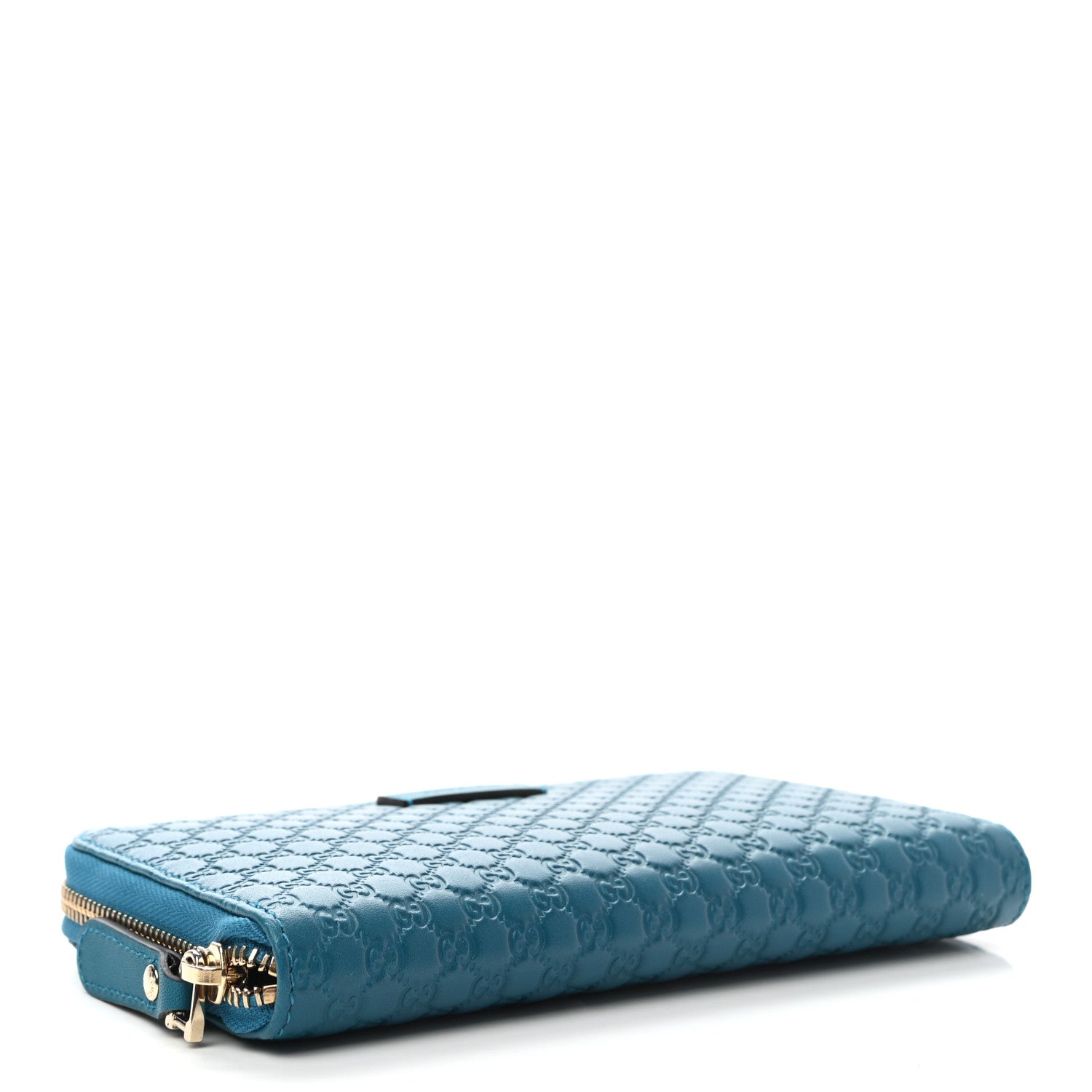 Gucci Microguccissima Zip Around Wallet Deep Cobalt 4 of 8