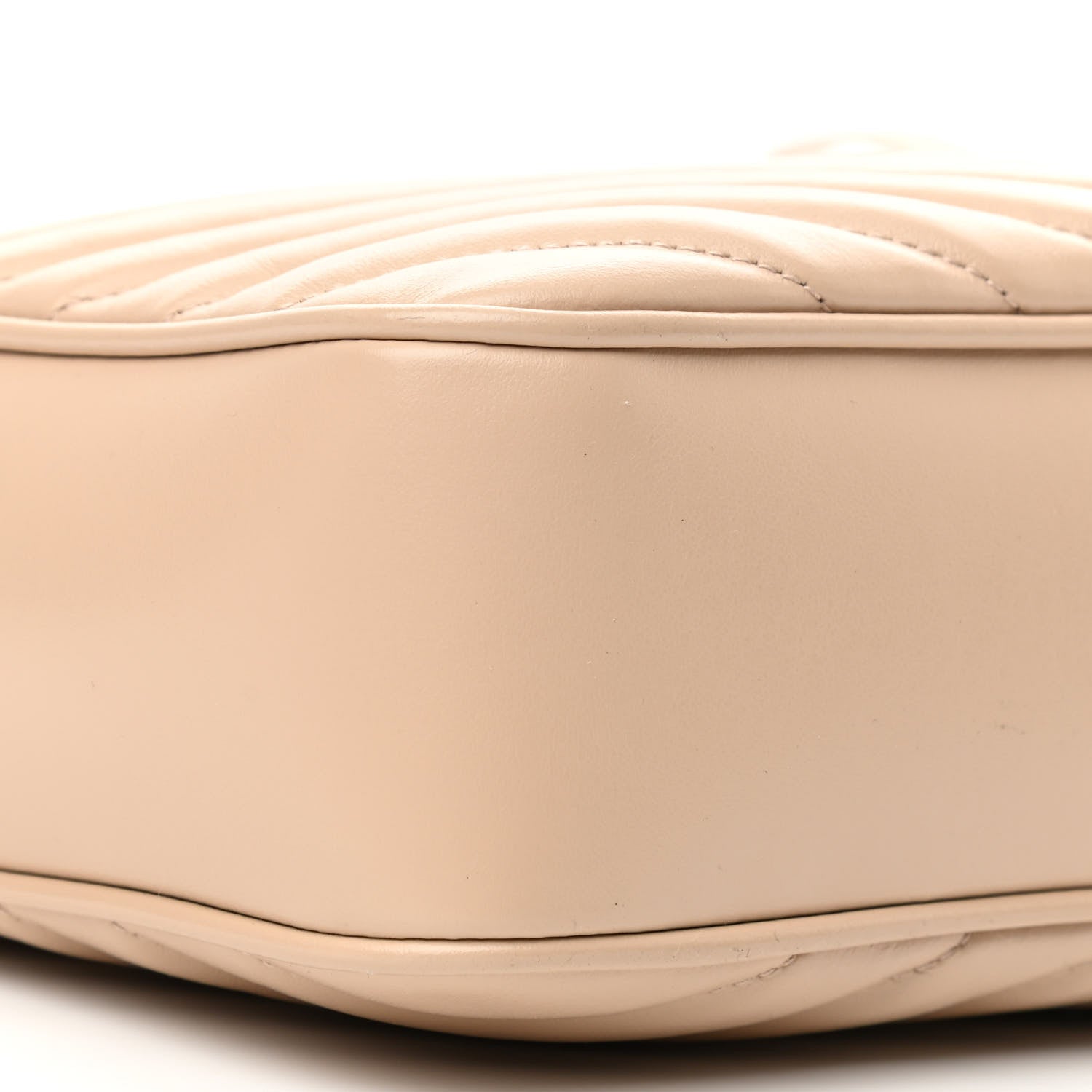 Saint Laurent Calfskin Matelasse Monogram Lou Camera Bag Nude Powder 9 of 10