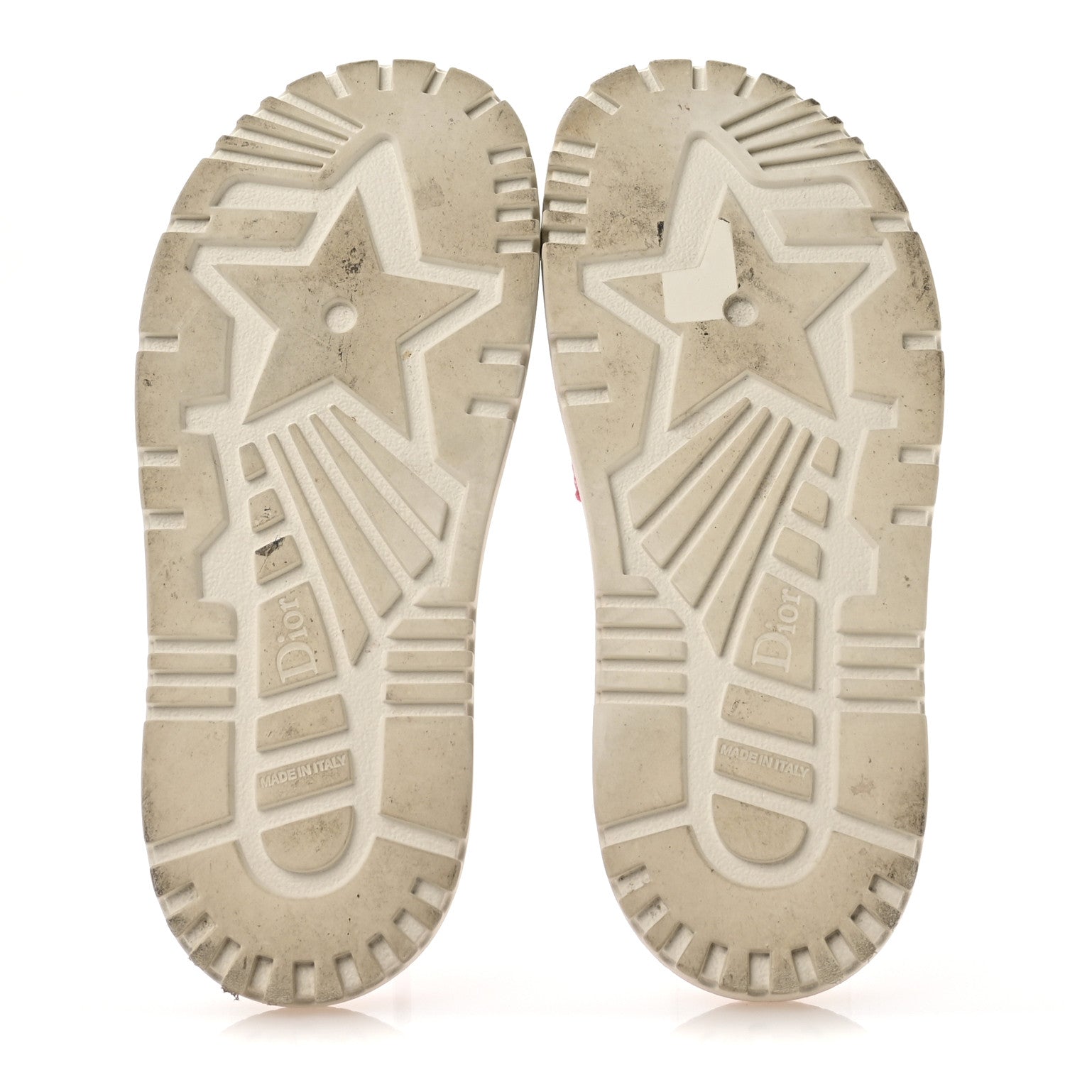 Christian Dior Canvas Toile de Jouy Embroidered Dway 10mm Slide Sandals 36.5 Off White Raspberry 6 of 8