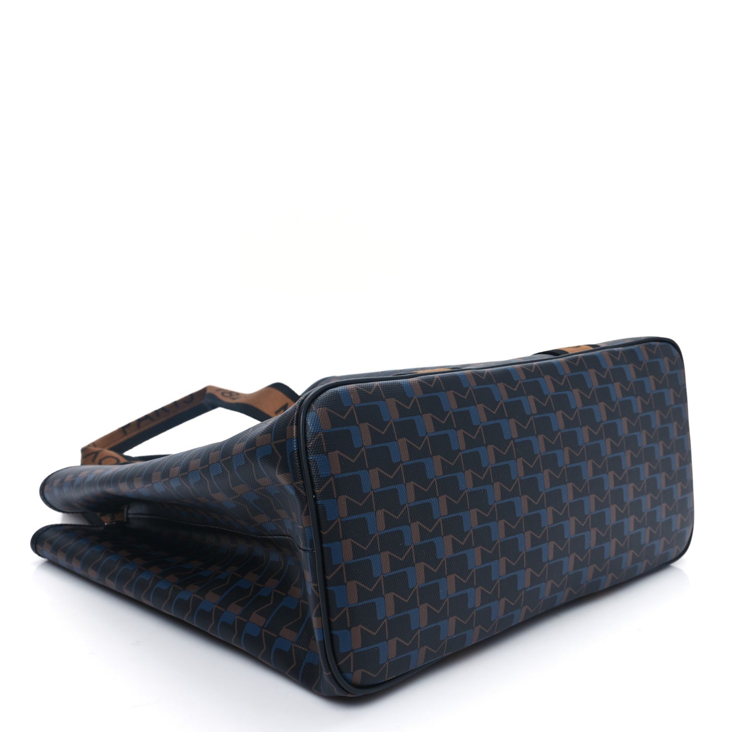 Canvas 1920 M Monogram Tote Black Brown