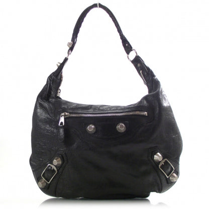 Balenciaga Chevre Giant Hobo GSH Black 1 of 10