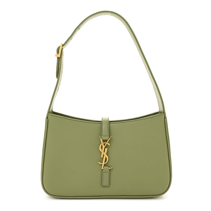 Saint Laurent Smooth Calfskin Le 5 A 7 Hobo Pistache 1 of 13