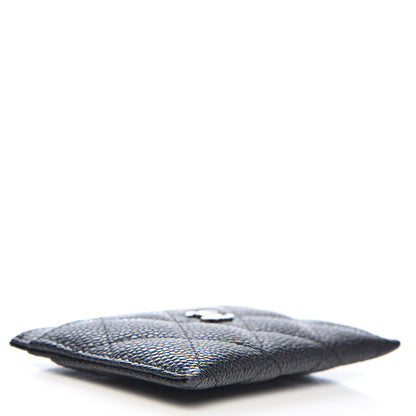 Chanel Caviar Quilted Card Holder Black 4 of 9