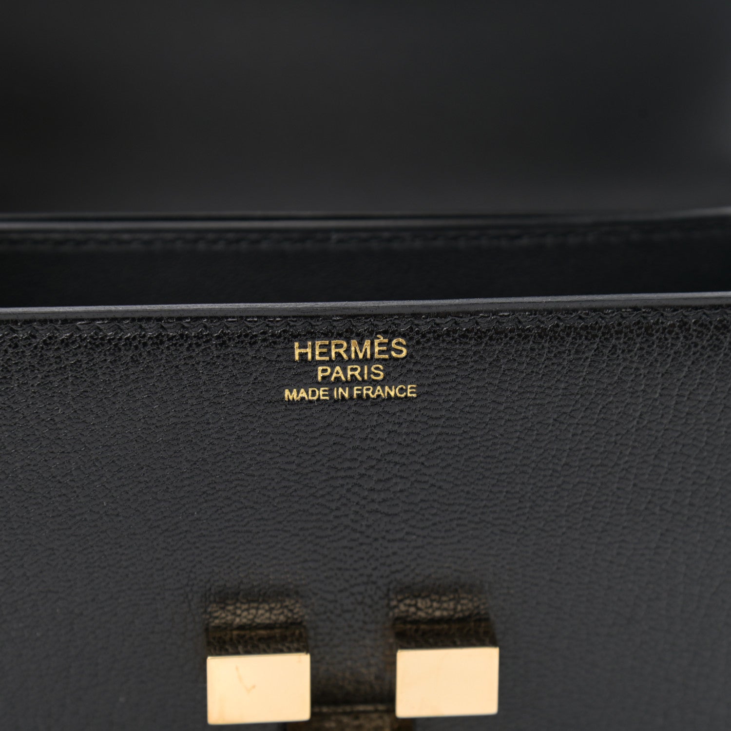 Hermes Chevre Mysore Mosaique Au 24-17 Black 6 of 11