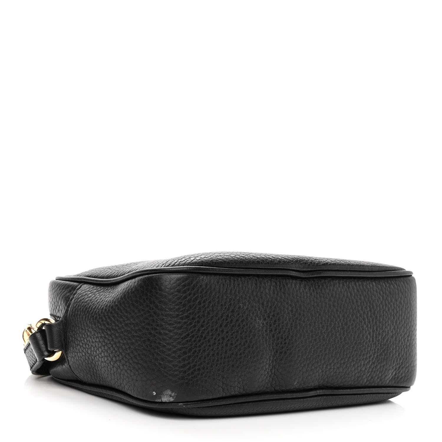 Gucci Pebbled Calfskin Small Soho Disco Bag Black 4 of 14