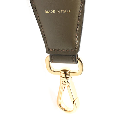Fendi Canvas Calfskin FF 1974 Adjustable Strap You Multicolor Wood 4 of 4