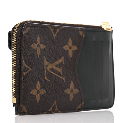 Louis Vuitton Monogram Recto Verso Card Holder Black 3 of 10