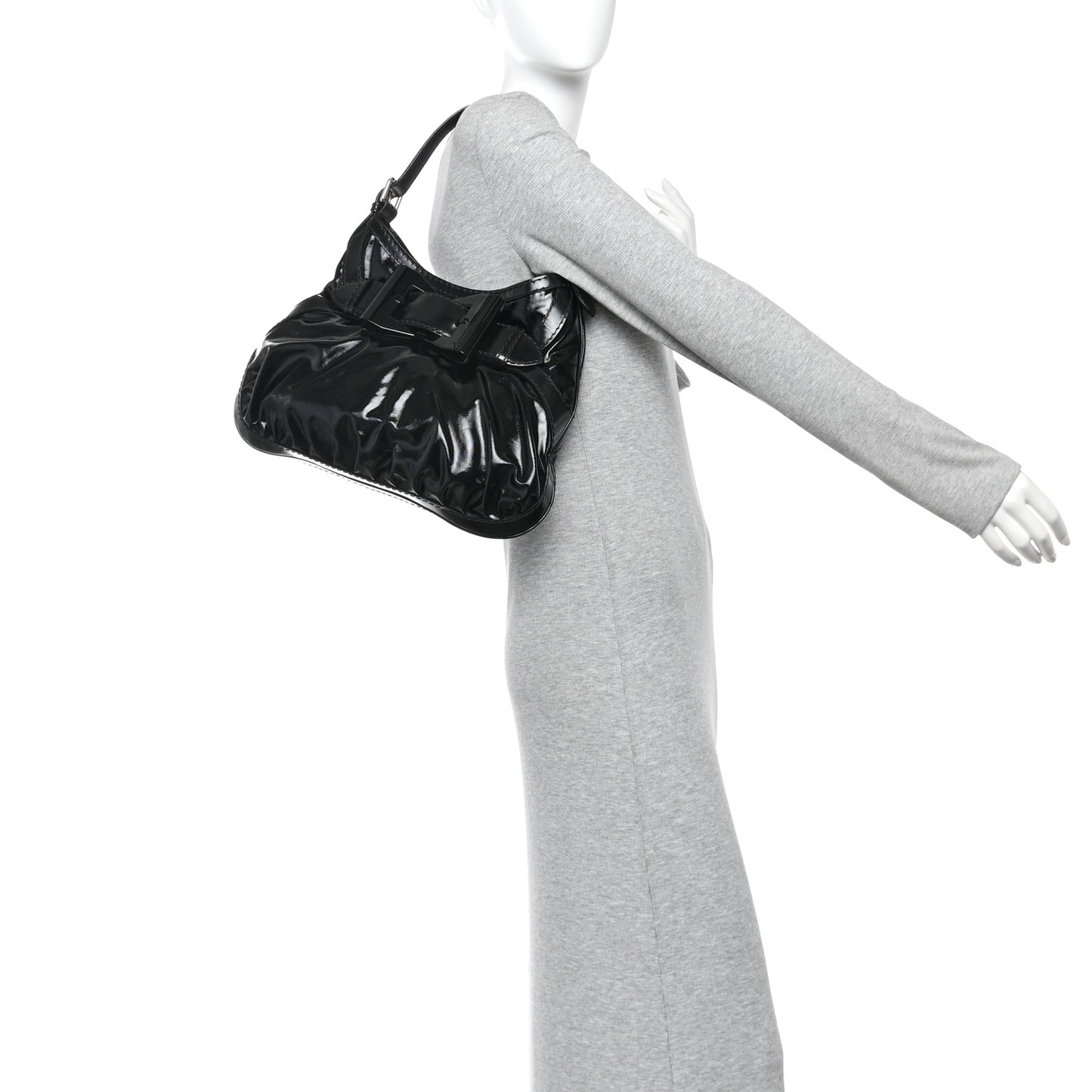 Dialux Queen Bow Hobo Black