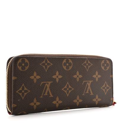 Louis Vuitton Monogram Clemence Wallet Fuchsia 3 of 6