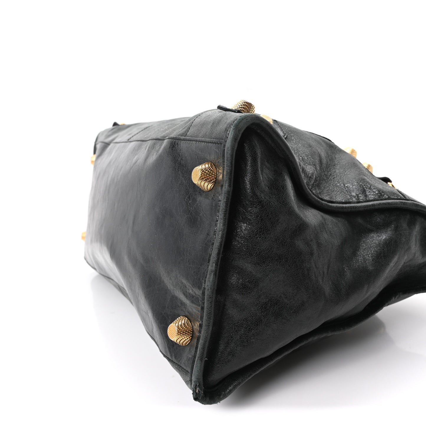 Agneau Giant 21 Gold Hardware Work Black