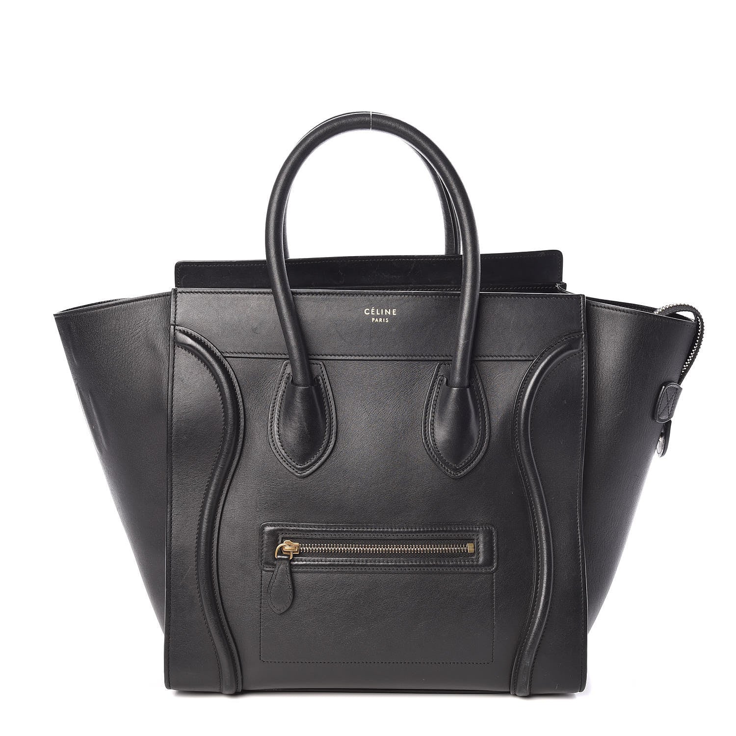 Celine Smooth Calfskin Mini Luggage Black 1 of 19