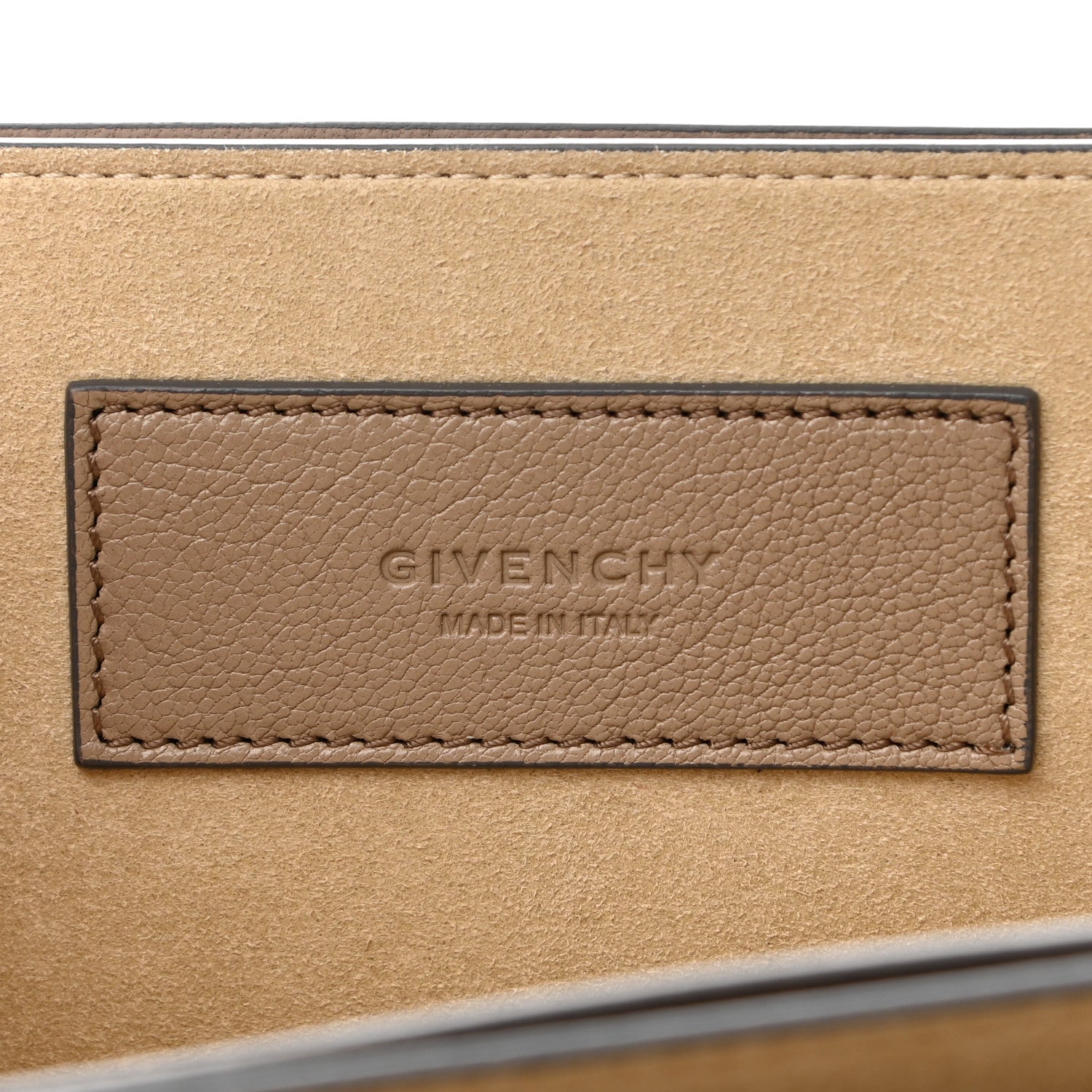 Givenchy Sugar Goatskin Medium GV3 Shoulder Bag Linen 6 of 11