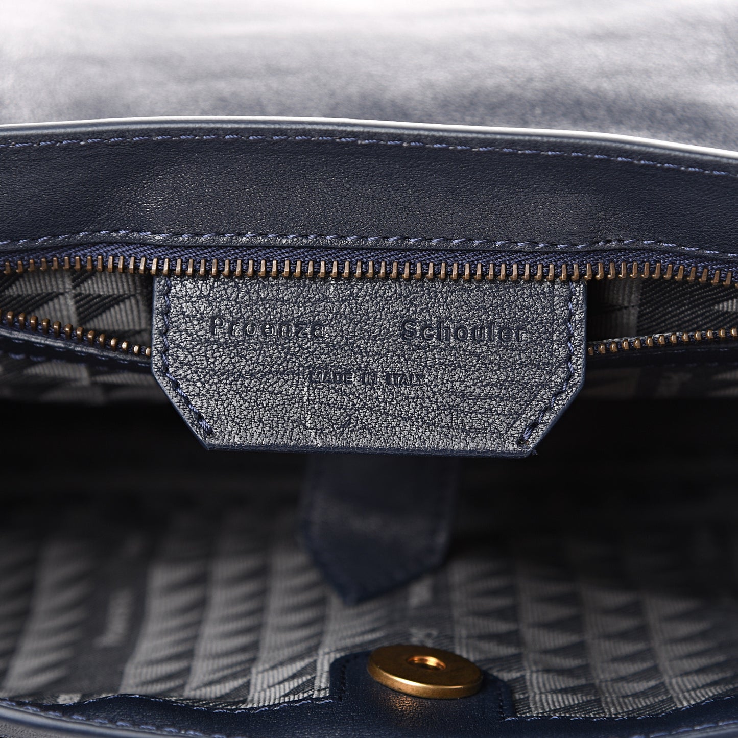 Lambskin Medium PS1 Satchel Midnight