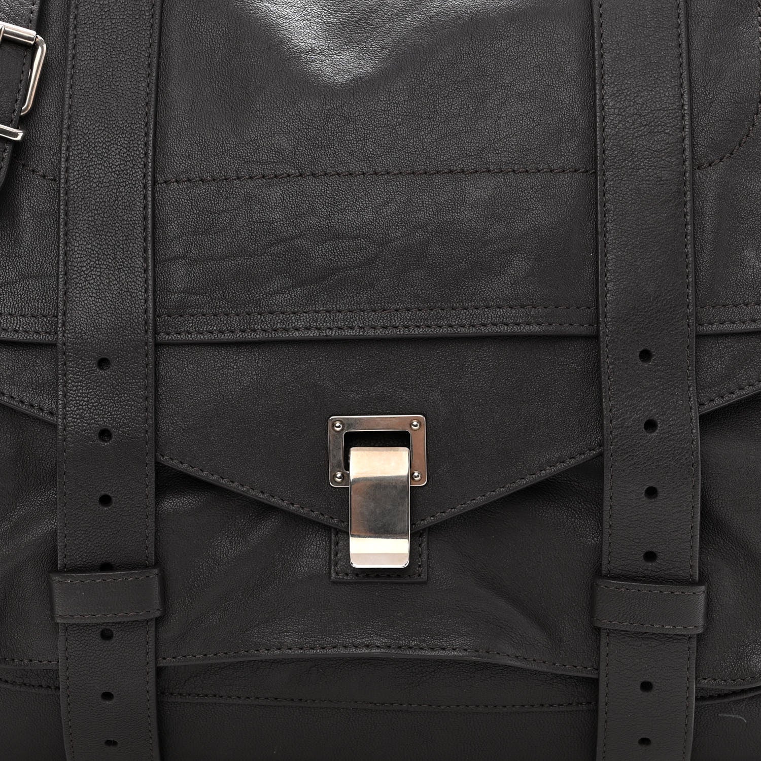 Proenza Schouler Lambskin Large PS1 Satchel Pepe 7 of 10