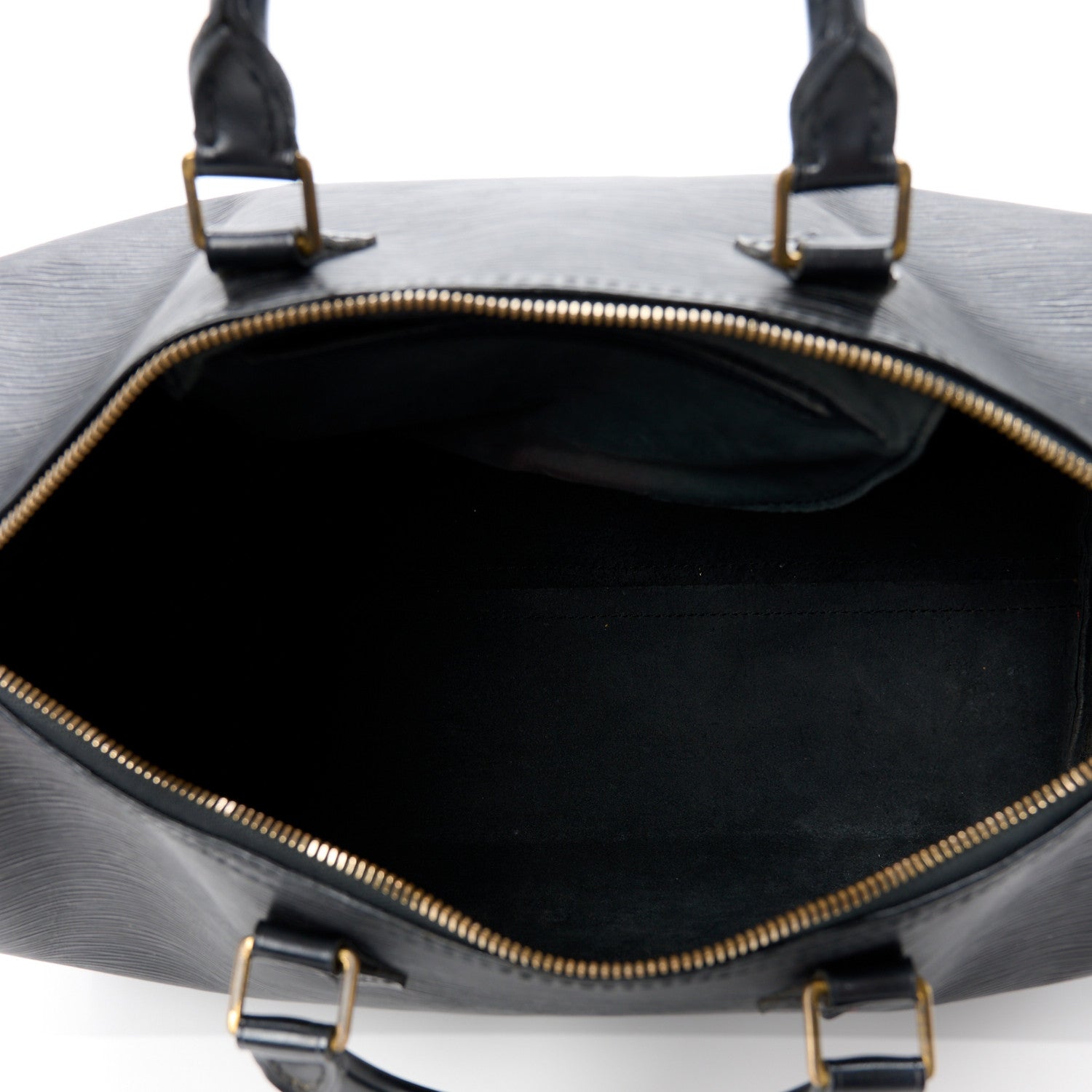 Louis Vuitton Epi Speedy 35 Black 5 of 16