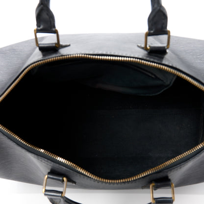 Louis Vuitton Epi Speedy 35 Black 5 of 16