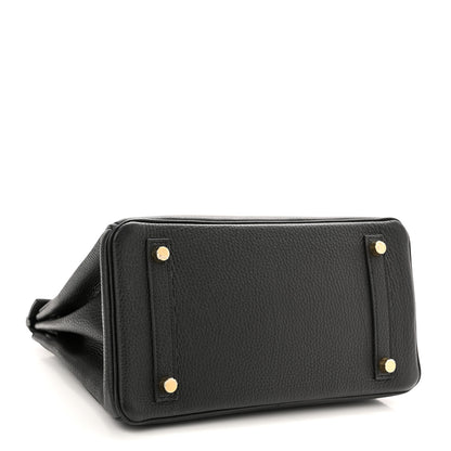Hermes Togo Birkin 25 Black 4 of 11