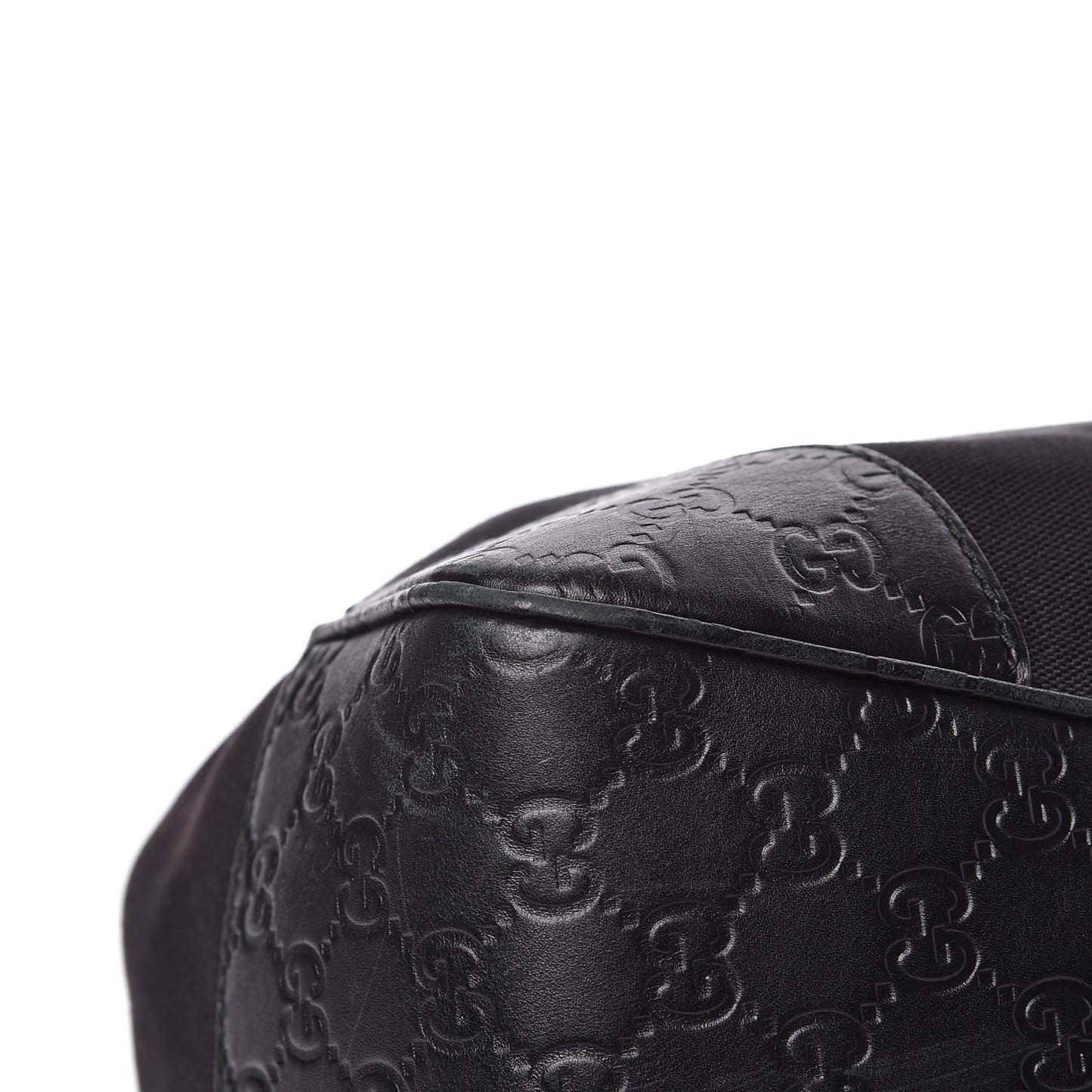 Canvas Guccissima Hobo Black