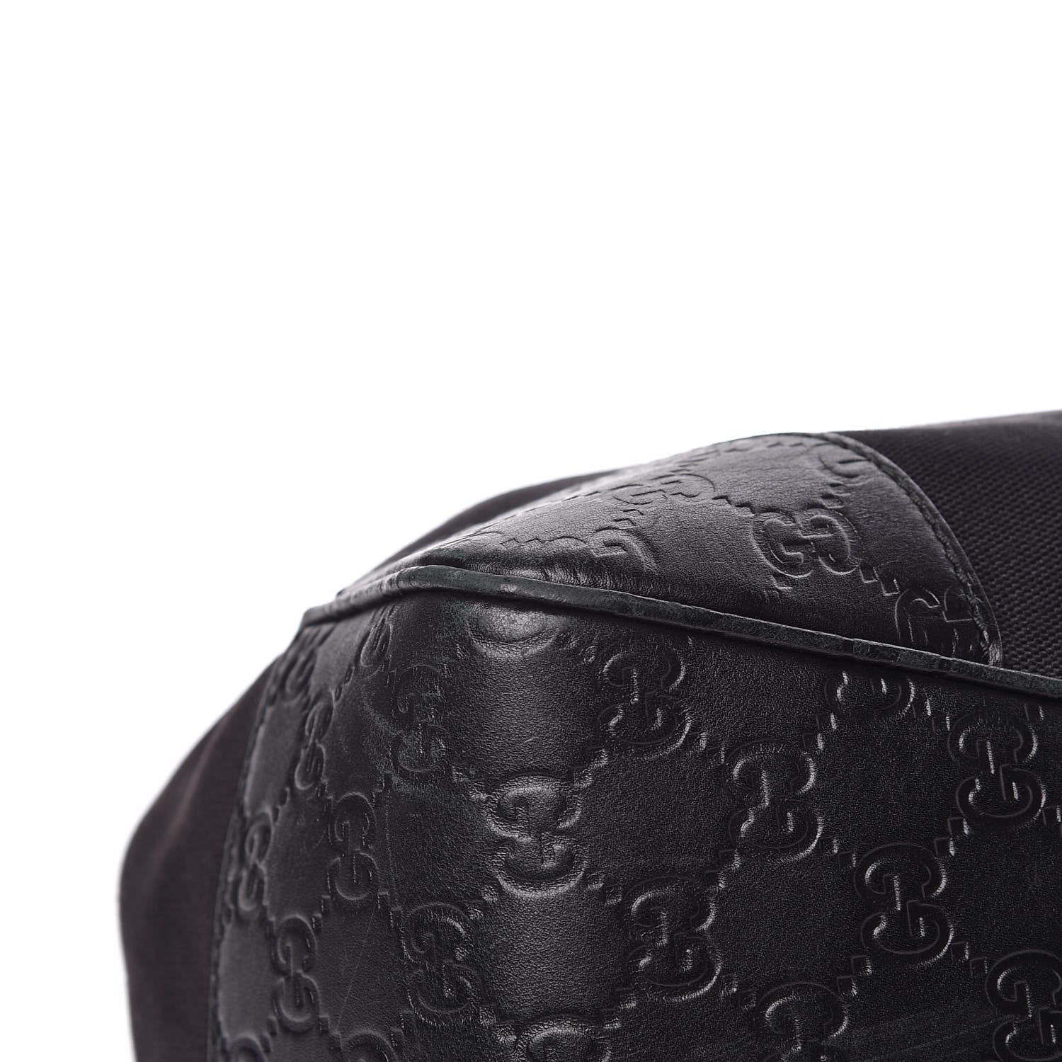 Gucci Canvas Guccissima Hobo Black 10 of 16