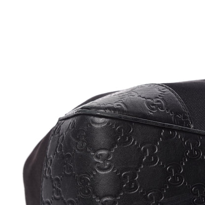 Gucci Canvas Guccissima Hobo Black 10 of 16