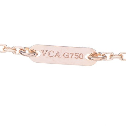 Van Cleef & Arpels 18K Rose Gold Sweet Alhambra Pendant Necklace 6 of 9