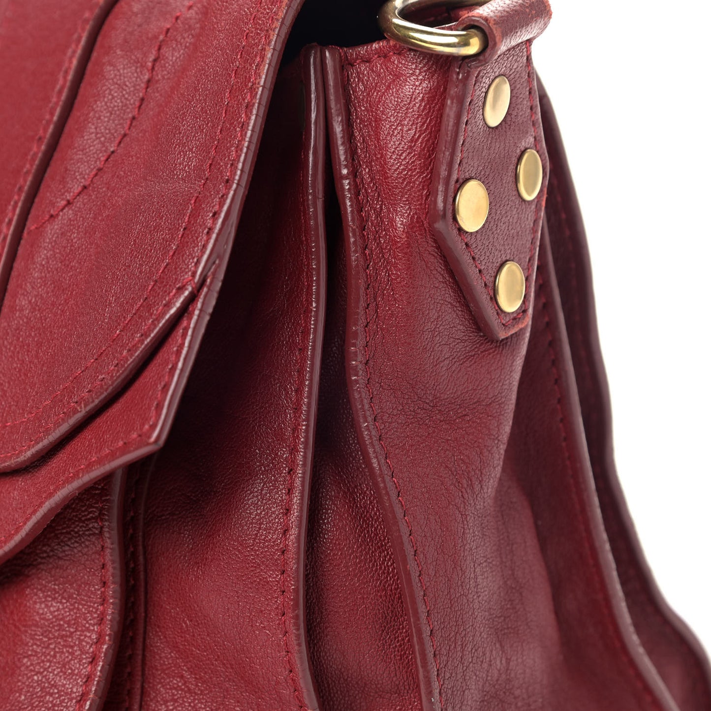 Lambskin Medium PS1 Satchel Chianti