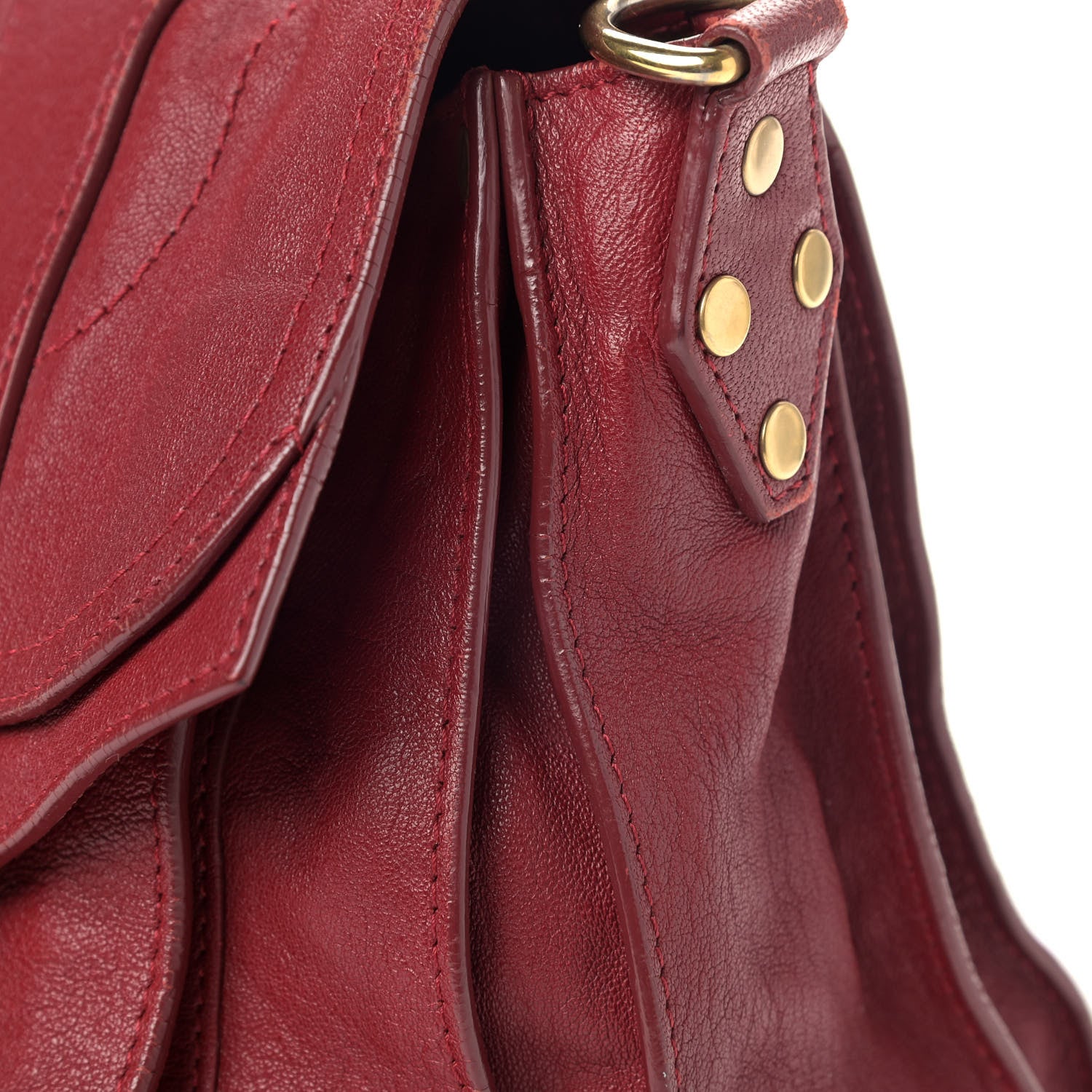 Proenza Schouler Lambskin Medium PS1 Satchel Chianti 10 of 16