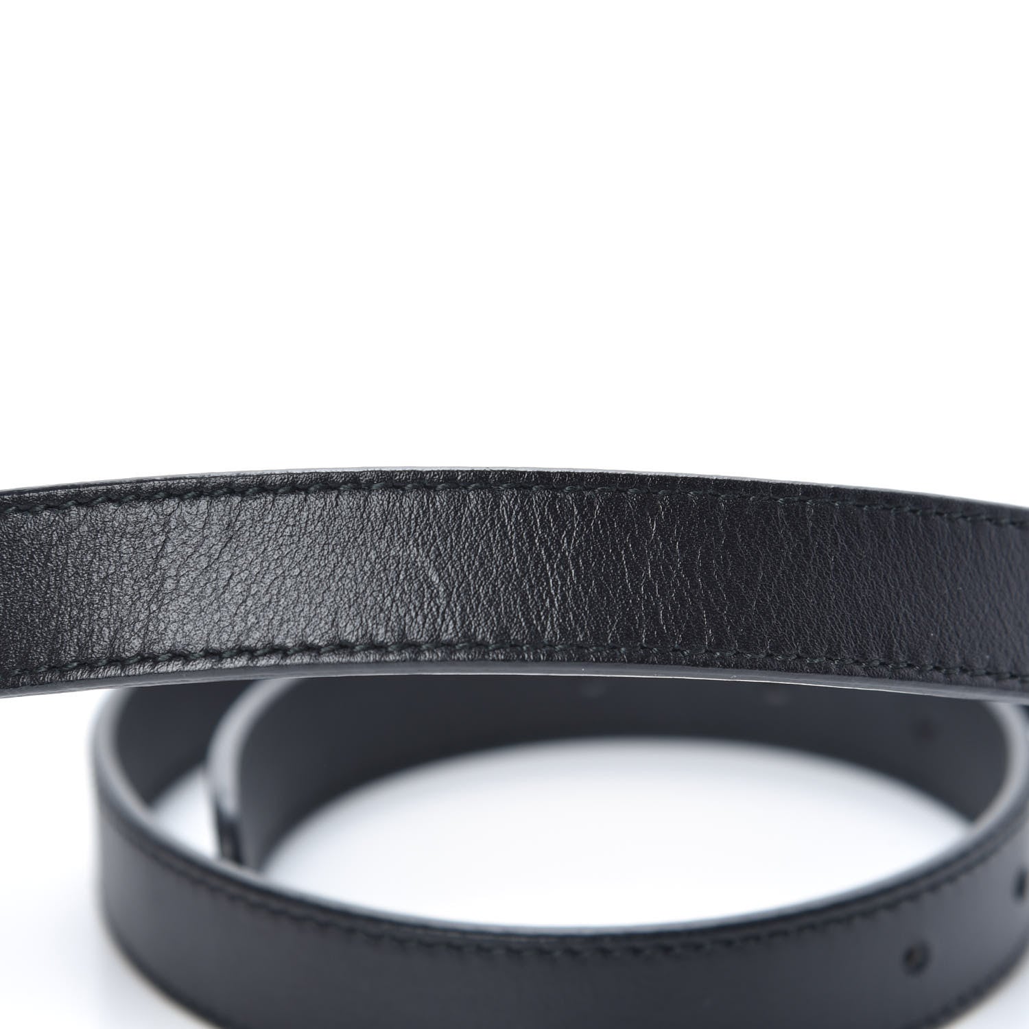 Gucci Calfskin Double G 20mm Belt 80 32 Black 5 of 5