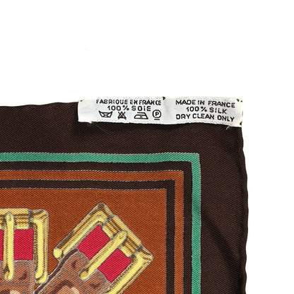 Hermes Silk Les Sangles Scarf 90 4 of 4