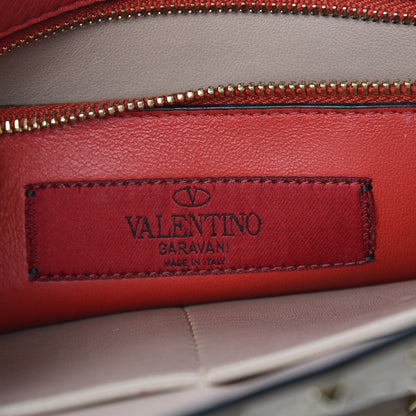 Valentino Garavani Nappa Large Rockstud Spike Shoulder Bag Poudre 7 of 14